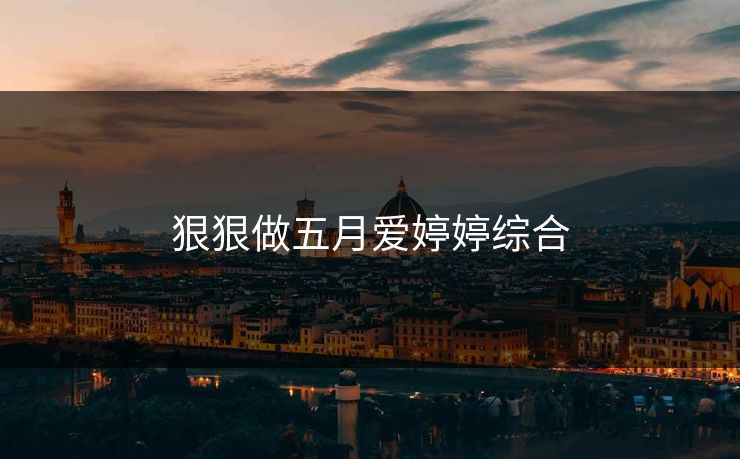 狠狠做五月爱婷婷综合